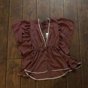 Unknown brand blouse size M